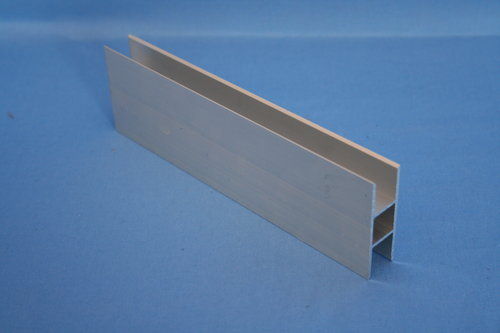Aluminium Vierkant Rohr 20x20x1,5mm - eloxiert - mit 2 16er Stegen